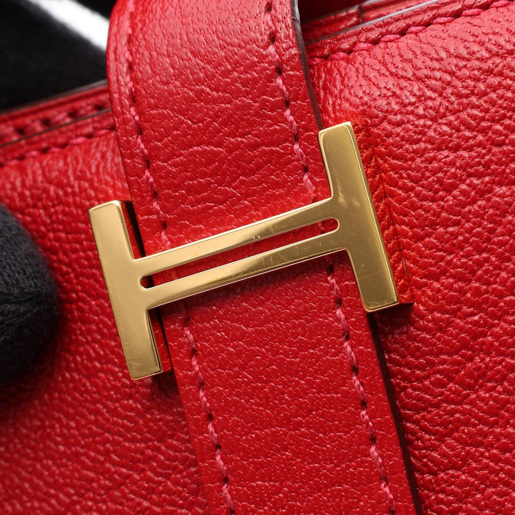 Hermès Bearn Soufflet · Chèvre · Gold Hardware