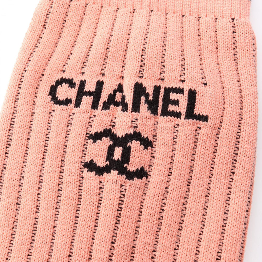 CHANEL · COCO Mark Leg Warmers · Rayon