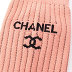 CHANEL · COCO Mark Leg Warmers · Rayon