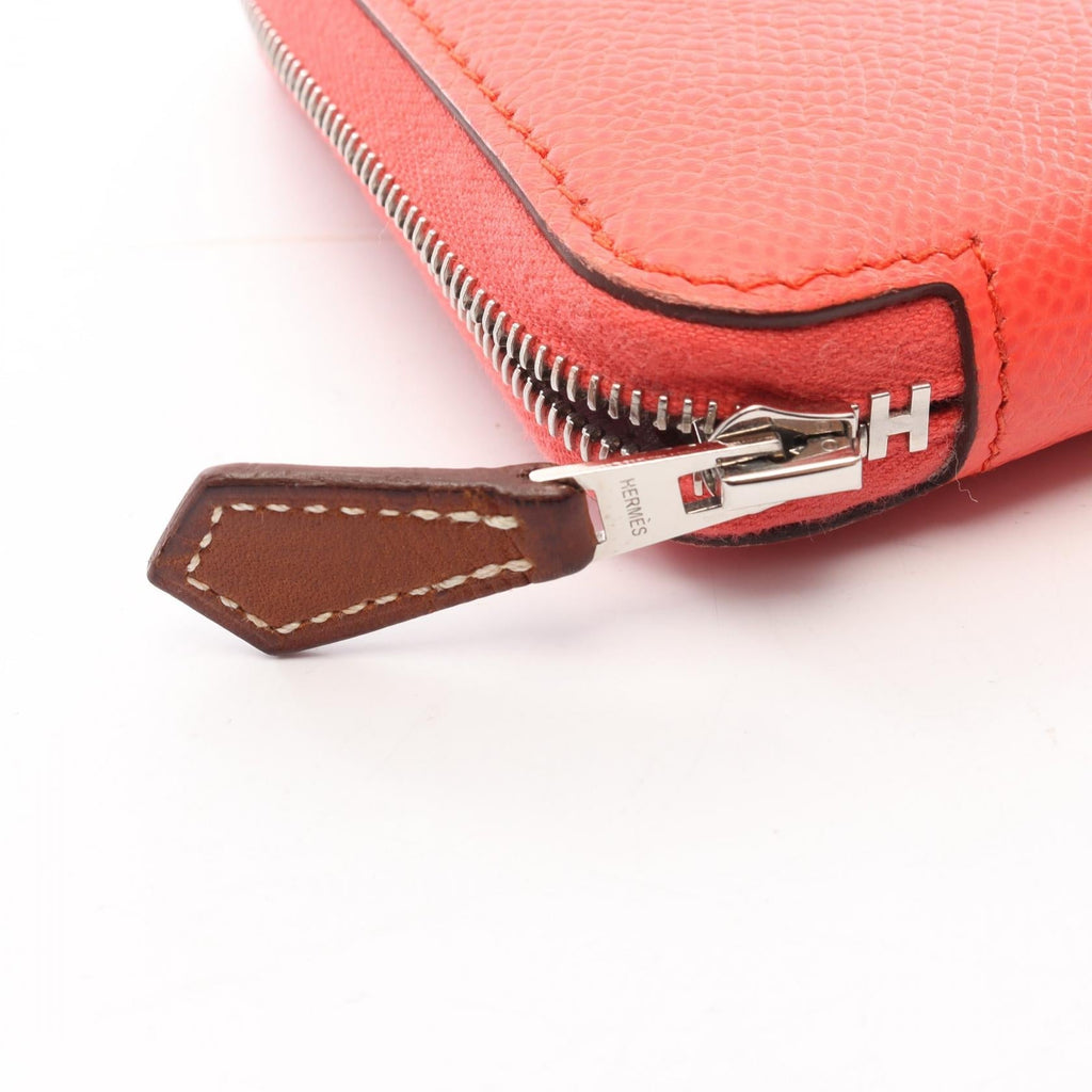 HERMÈS AZAP SilkIn · Epsom · Rose Texas