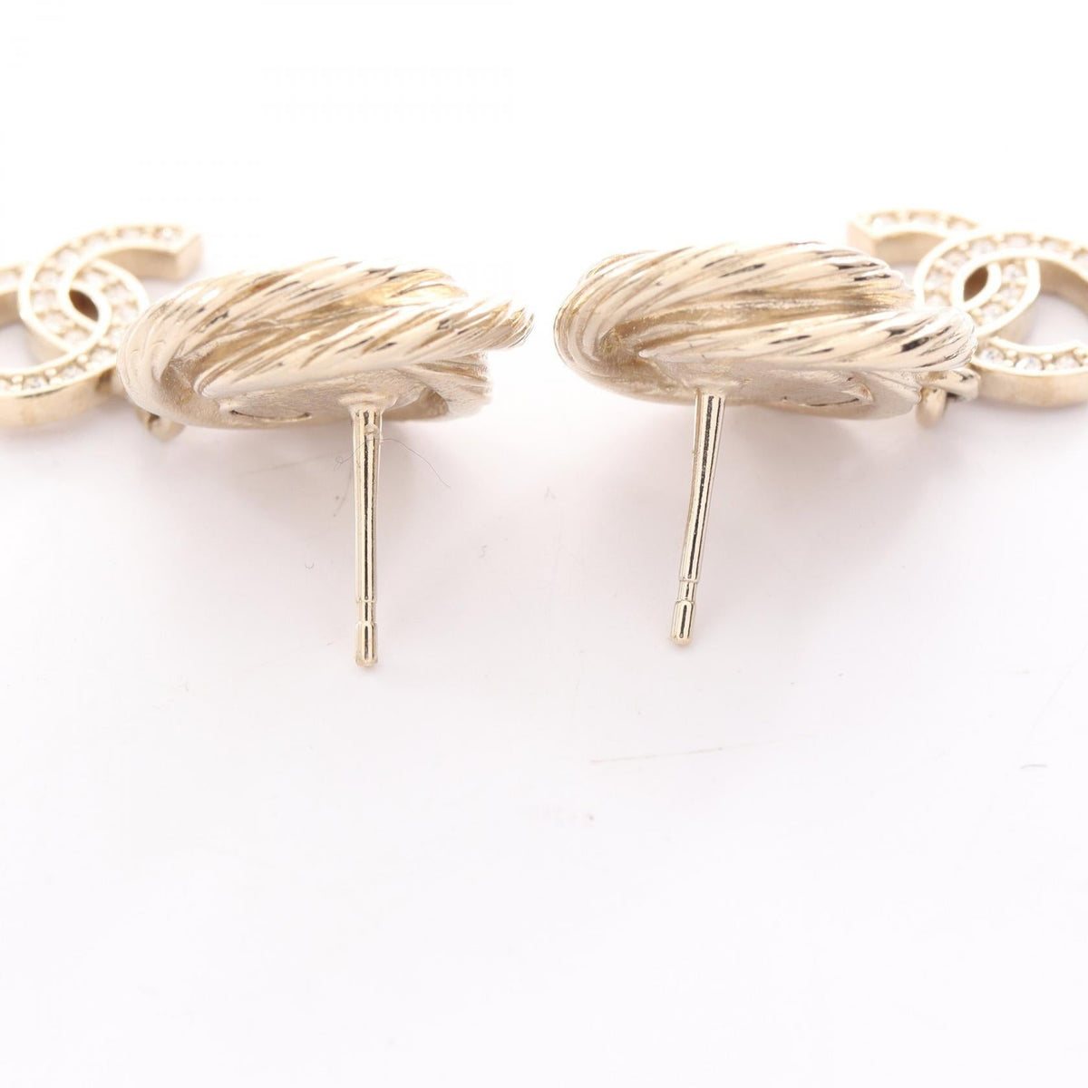 Chanel COCO Mark · Crystal Earrings