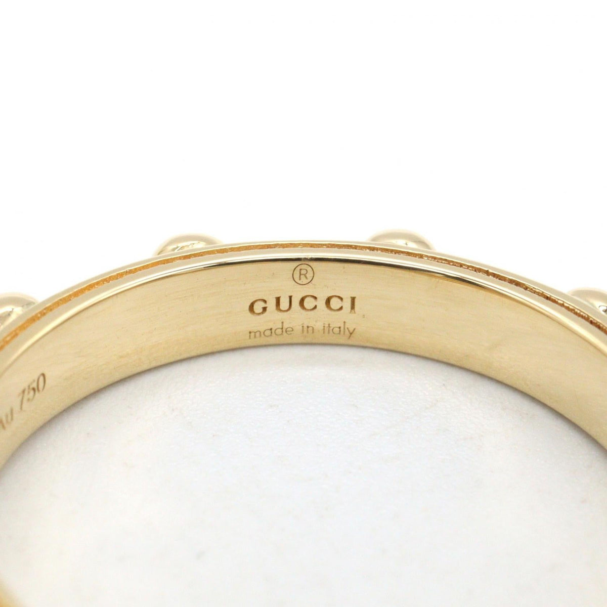 Gucci GG Running Ring · 18K Yellow Gold