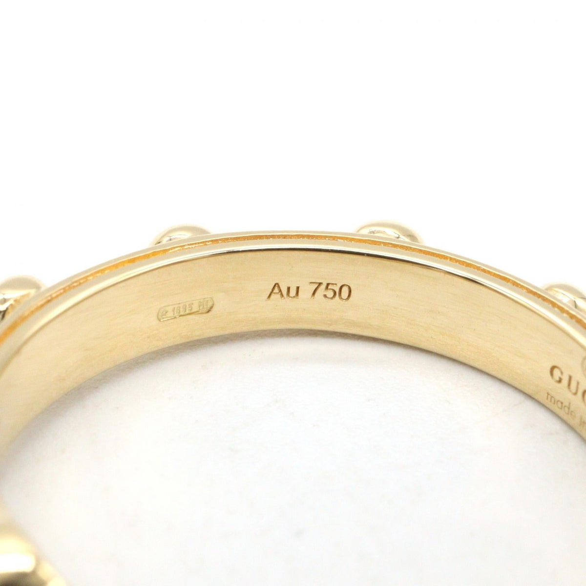 Gucci GG Running Ring · 18K Yellow Gold