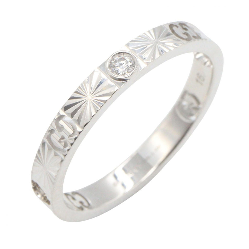 Gucci Icon Heart · Diamond · 18K White Gold