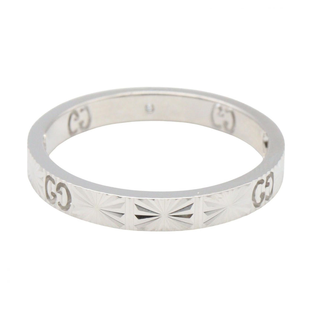 Gucci Icon Heart · Diamond · 18K White Gold