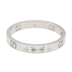 Gucci Icon Heart · Diamond · 18K White Gold