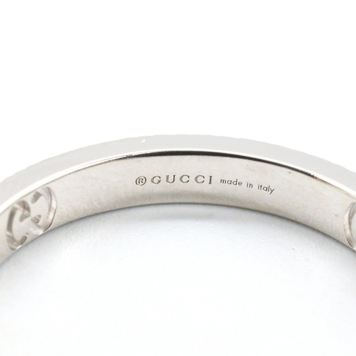 Gucci Icon Heart · Diamond · 18K White Gold