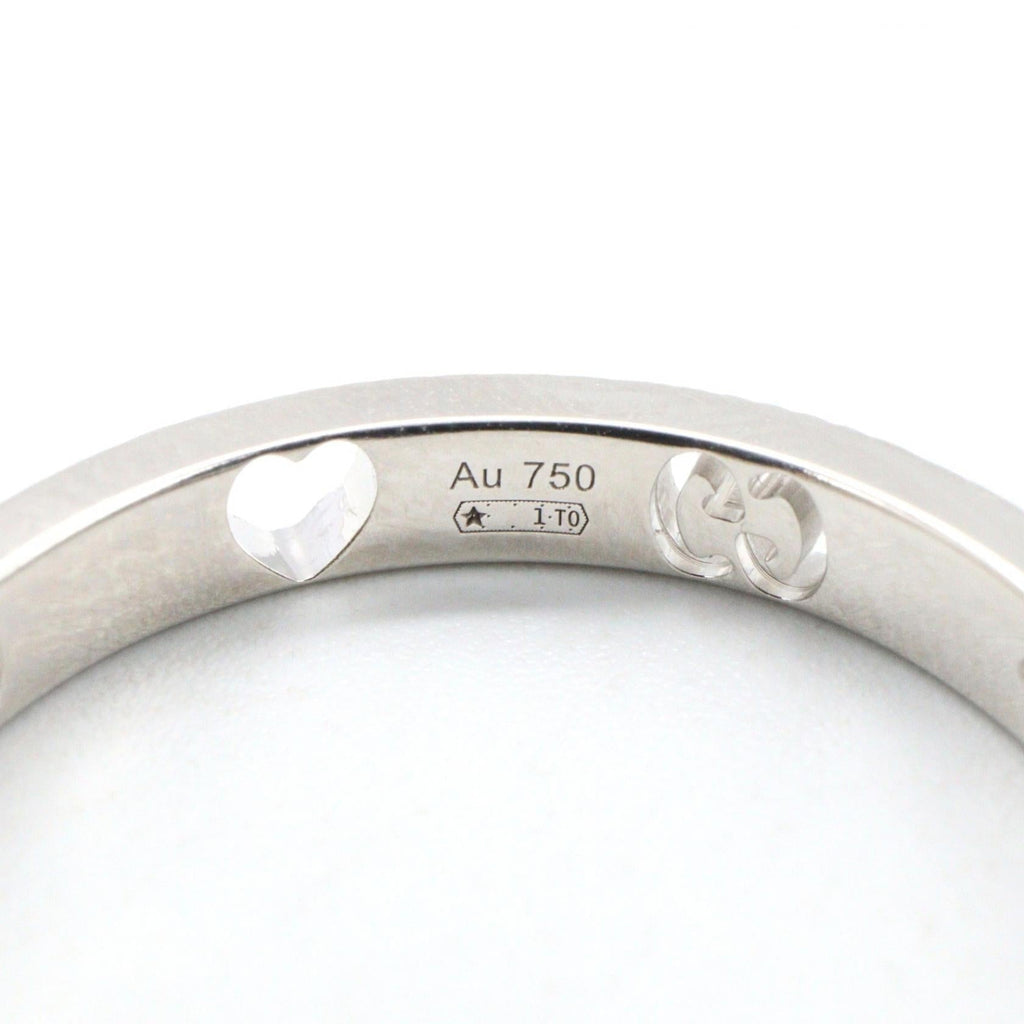 Gucci Icon Heart · Diamond · 18K White Gold
