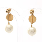 DIOR Tribal · Pearl Drop Earrings