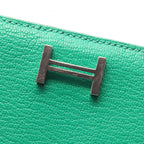 Hermès Bearn Soufflet · Chèvre Leather
