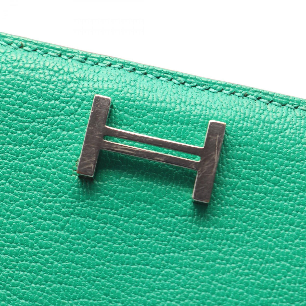 Hermès Bearn Soufflet · Chèvre Leather