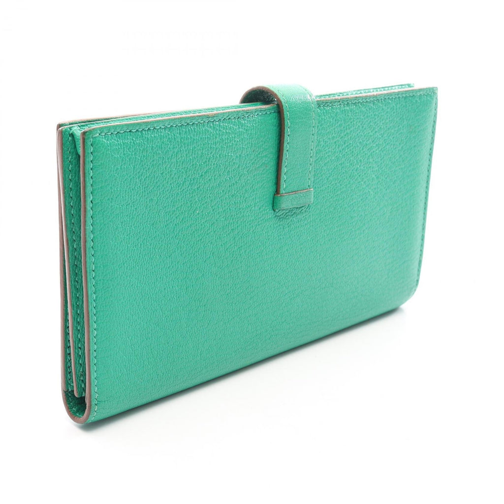 Hermès Bearn Soufflet · Chèvre Leather