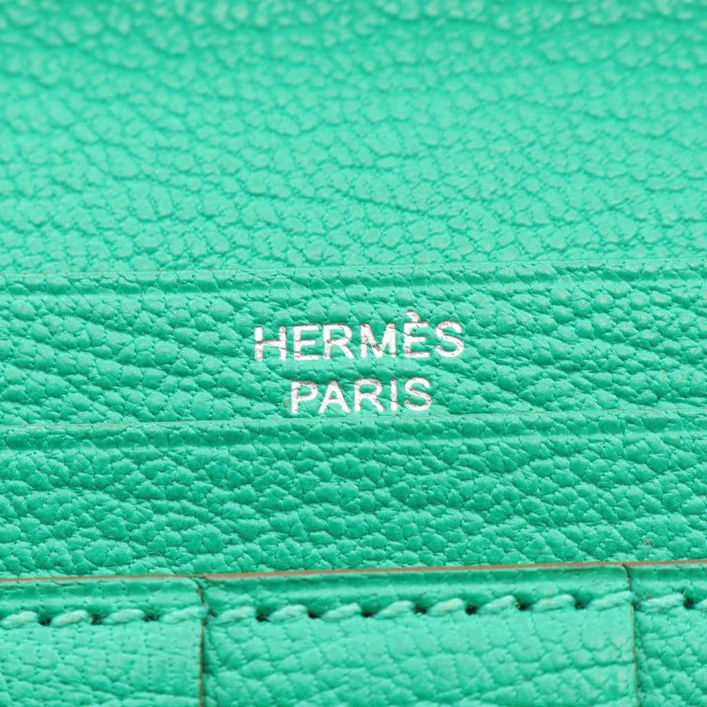 Hermès Bearn Soufflet · Chèvre Leather