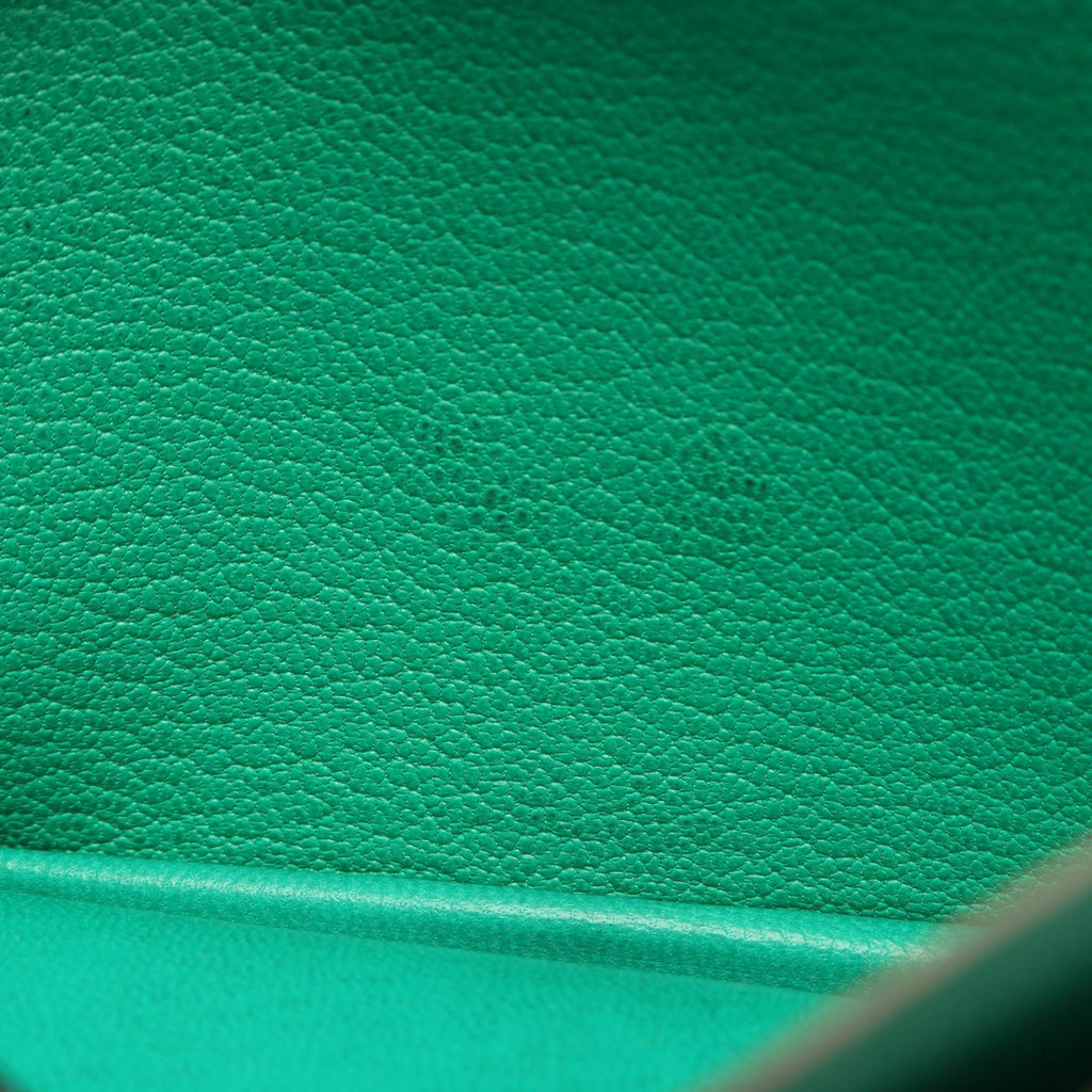 Hermès Bearn Soufflet · Chèvre Leather