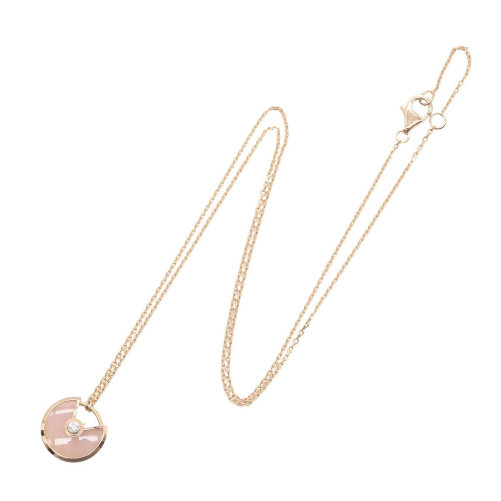 Cartier Amulette · Rose Gold · Pink Opal