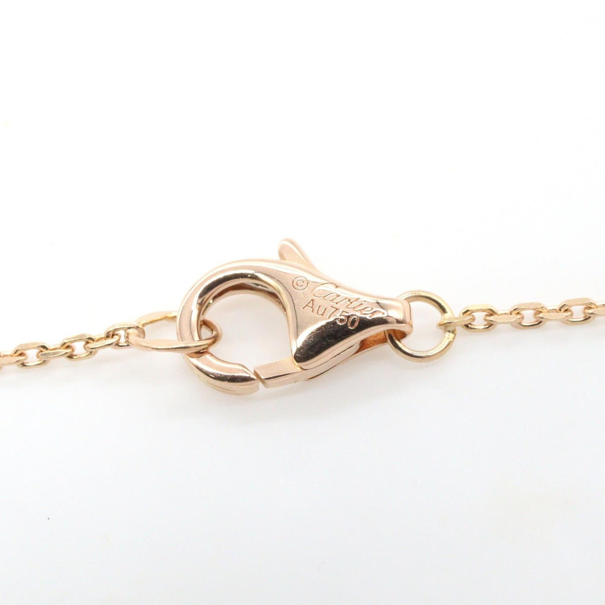 Cartier Amulette · Rose Gold · Pink Opal