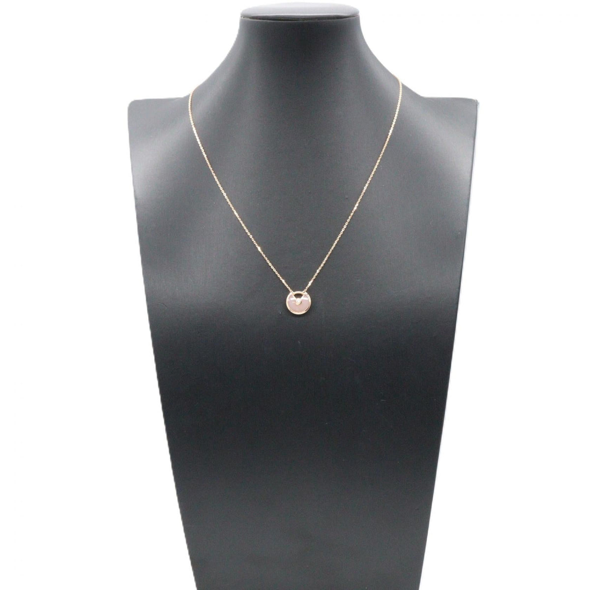 Cartier Amulette · Rose Gold · Pink Opal