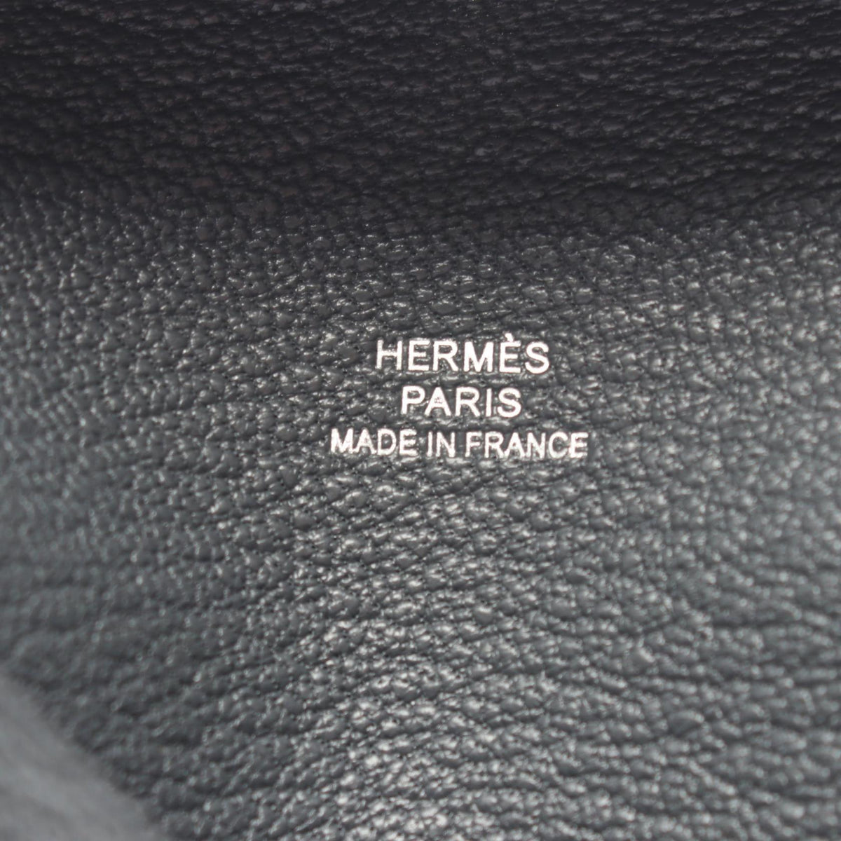 Hermès Bastia · Chèvre · Gris Misty