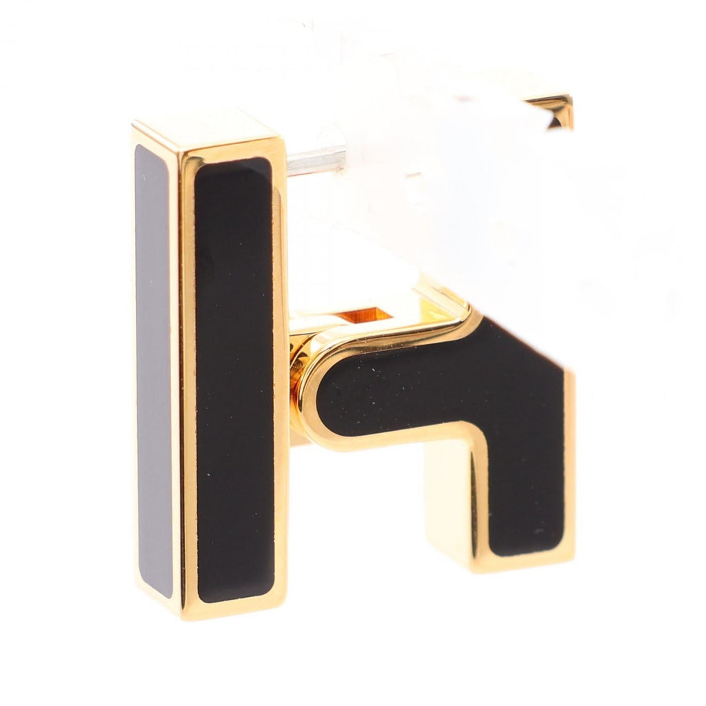Hermès Single H · Pierced Earrings