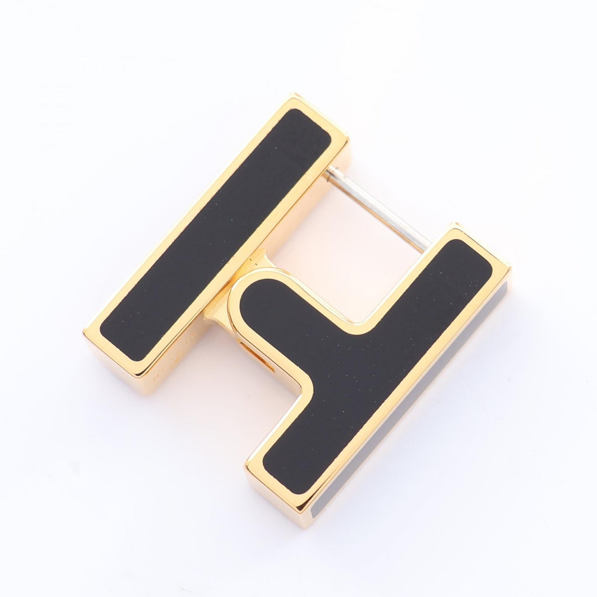 Hermès Single H · Pierced Earrings
