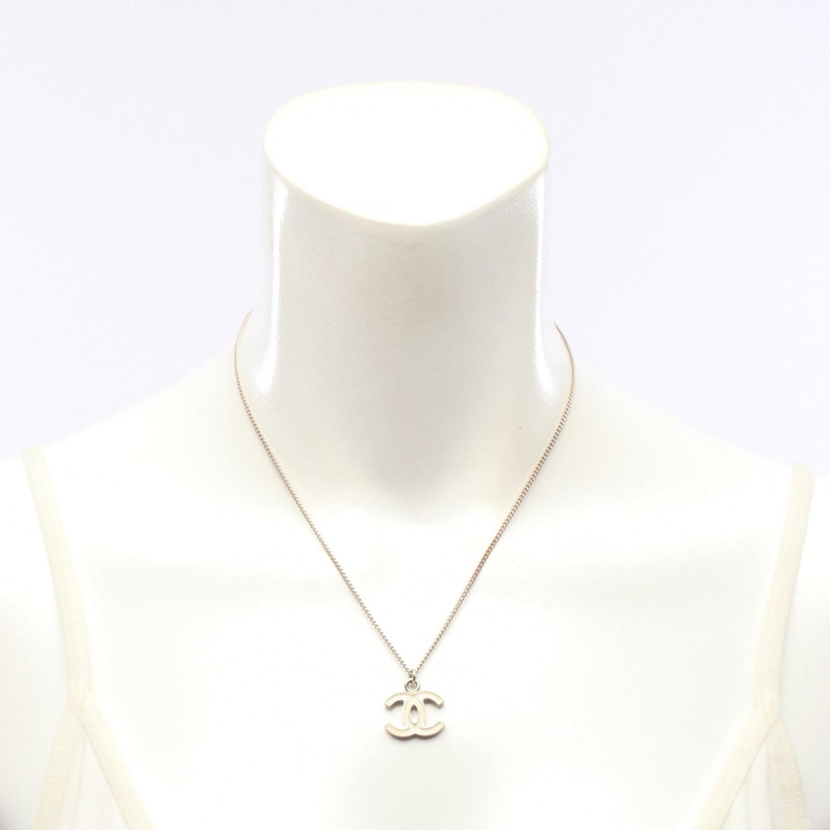 Chanel COCO Mark · Gold Plated Necklace