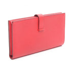 Hermès Bearn Soufflet · Epsom · Bougainvillier