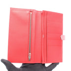 Hermès Bearn Soufflet · Epsom · Bougainvillier