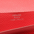 Hermès Bearn Soufflet · Epsom · Bougainvillier