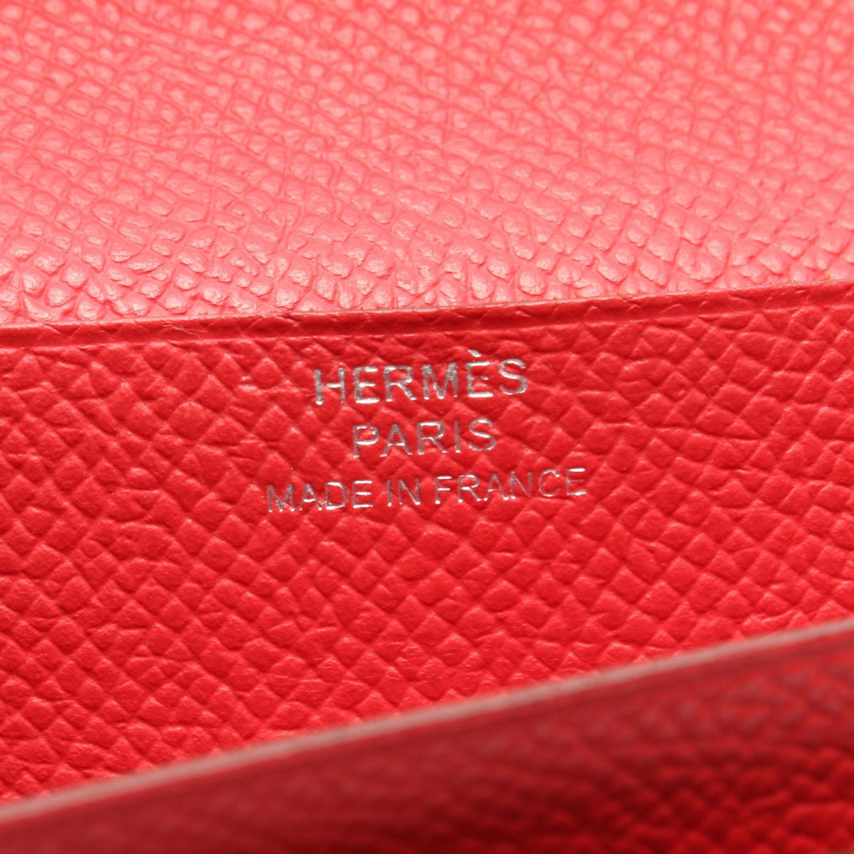 Hermès Bearn Soufflet · Epsom · Bougainvillier