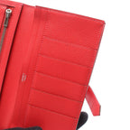 Hermès Bearn Soufflet · Epsom · Bougainvillier