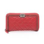 Chanel Boy · Antique Silver Hardware · Leather