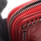 Chanel Boy · Antique Silver Hardware · Leather