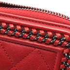 Chanel Boy · Antique Silver Hardware · Leather