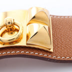 Hermès Collier de Chien · Gold Plated Epsom