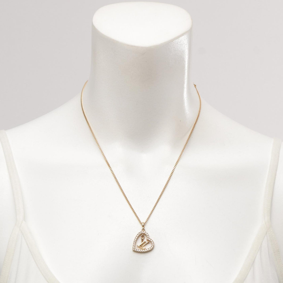 Louis Vuitton My LV Heart · Crystal Necklace