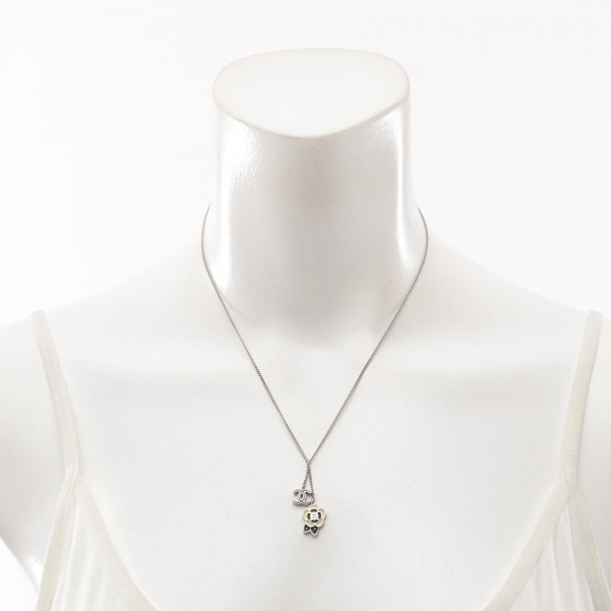 Chanel Camellia · COCO Mark Necklace