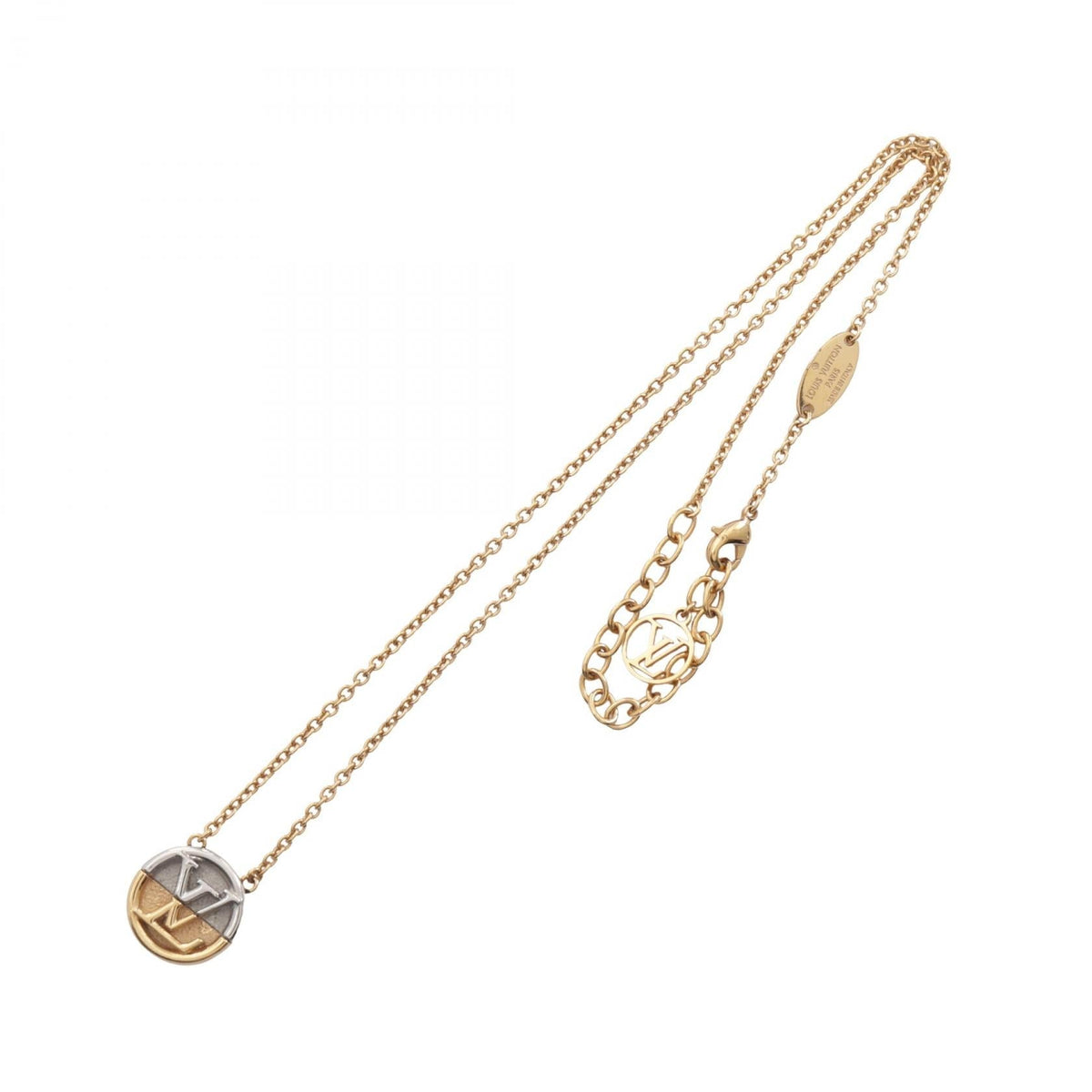 Louis Vuitton Collier L to V · Two-Tone