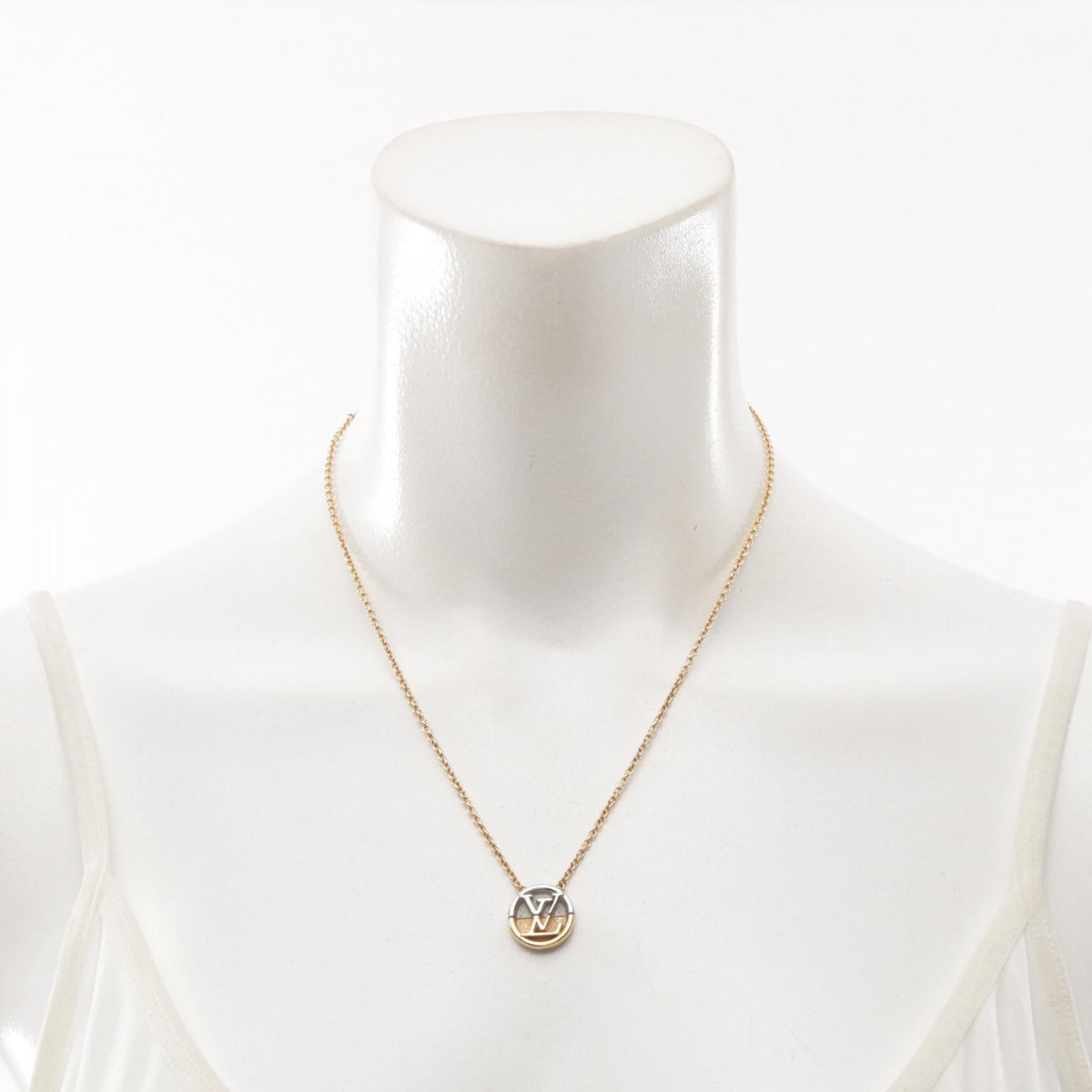 Louis Vuitton Collier L to V · Two-Tone