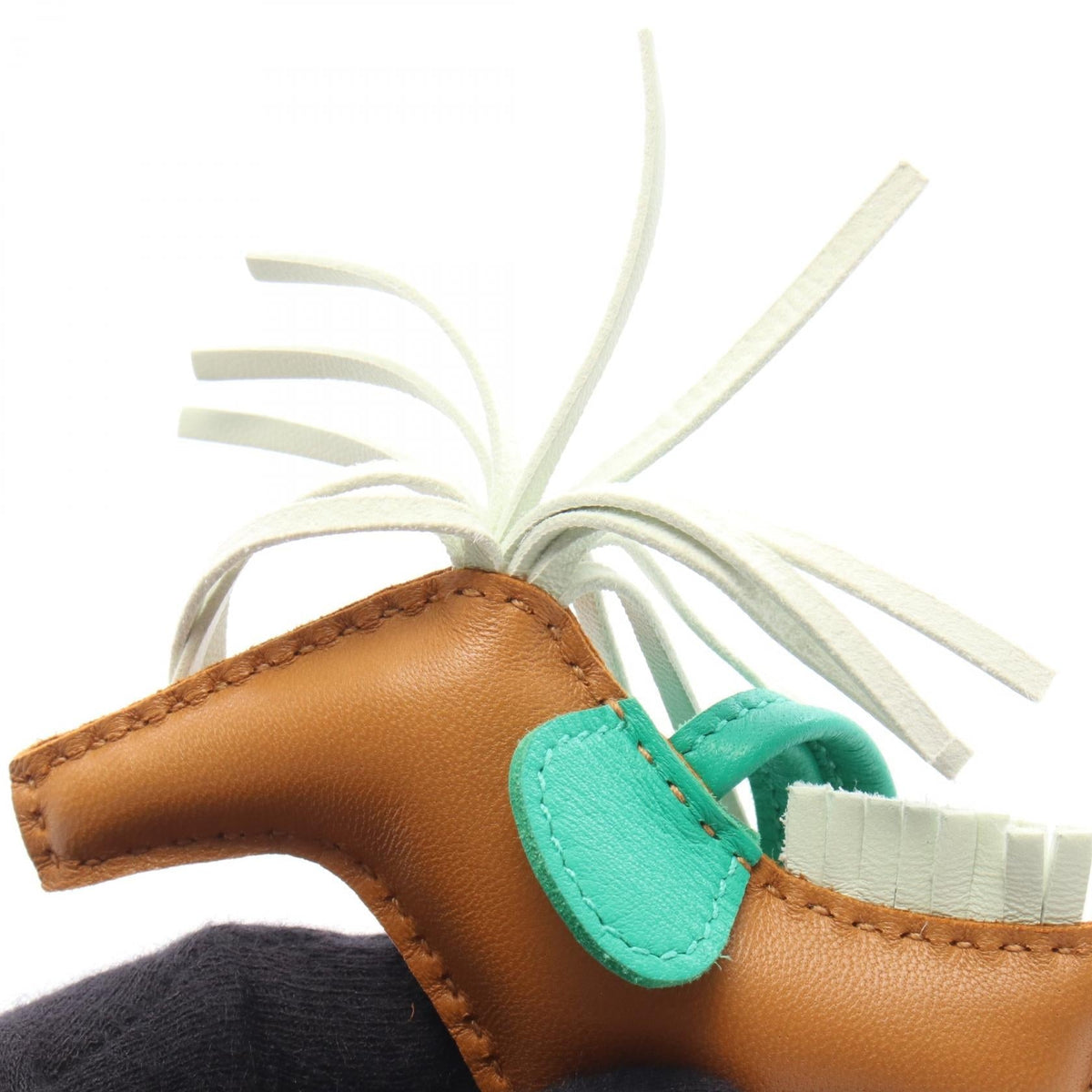 Hermès Rodeo PM Charm · Agneau Milo