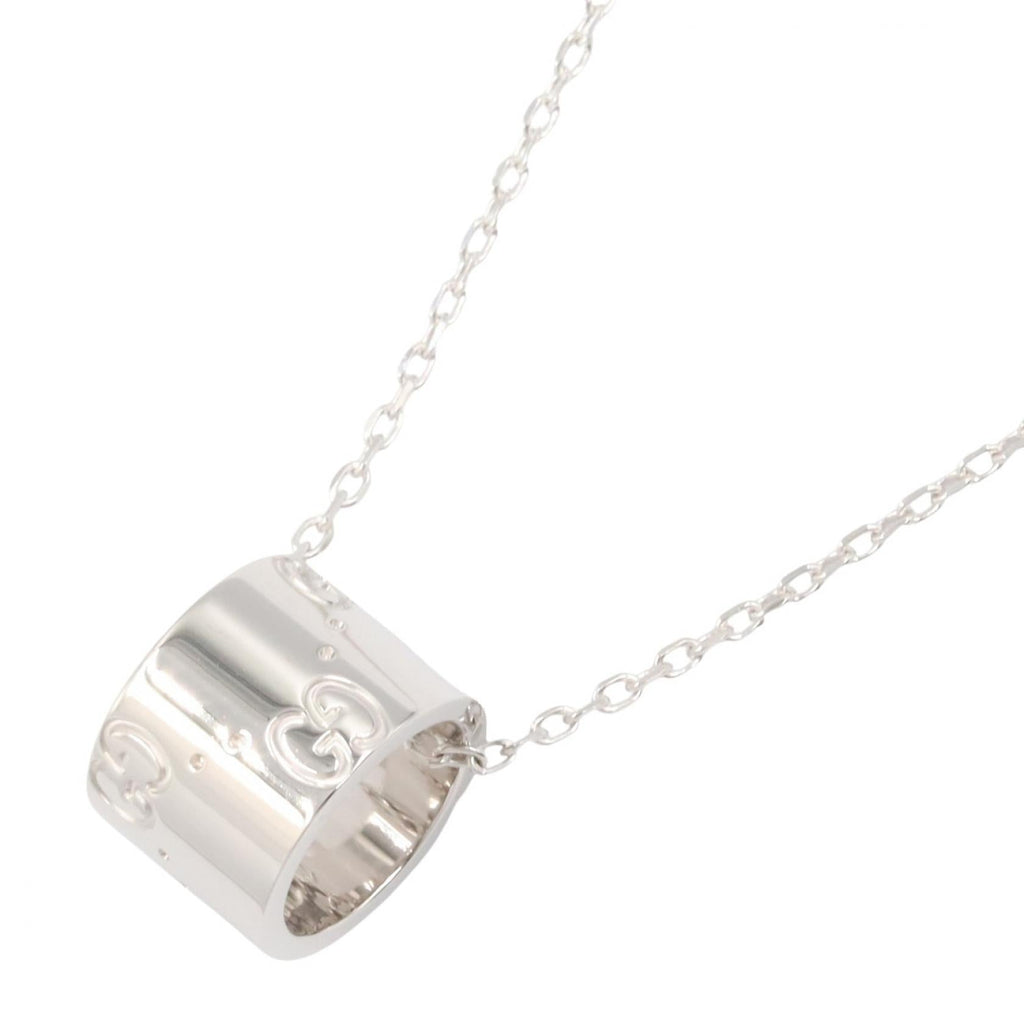 Gucci Icon · 18K White Gold Necklace