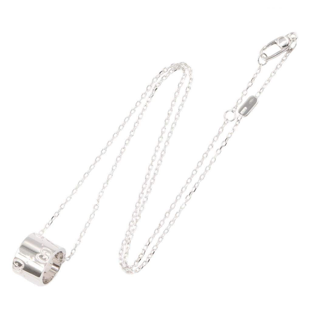 Gucci Icon · 18K White Gold Necklace