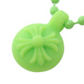 Chrome Hearts CH Cross Ball · Rubber Necklace