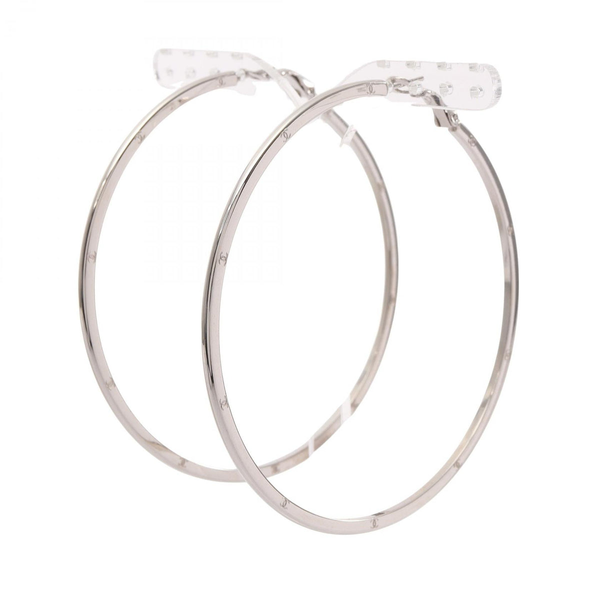CHANEL Coco Mark · Hoop Earrings