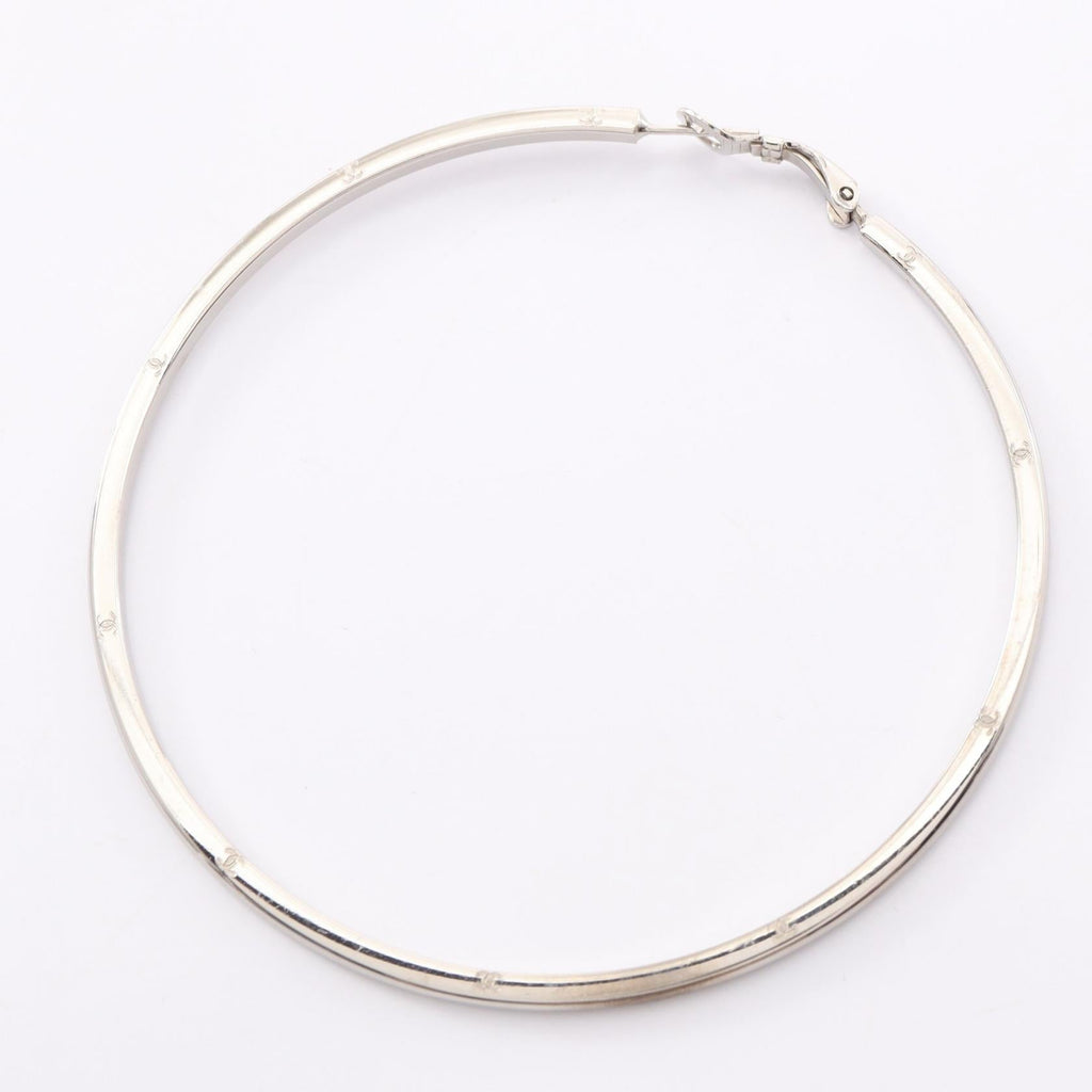 CHANEL Coco Mark · Hoop Earrings