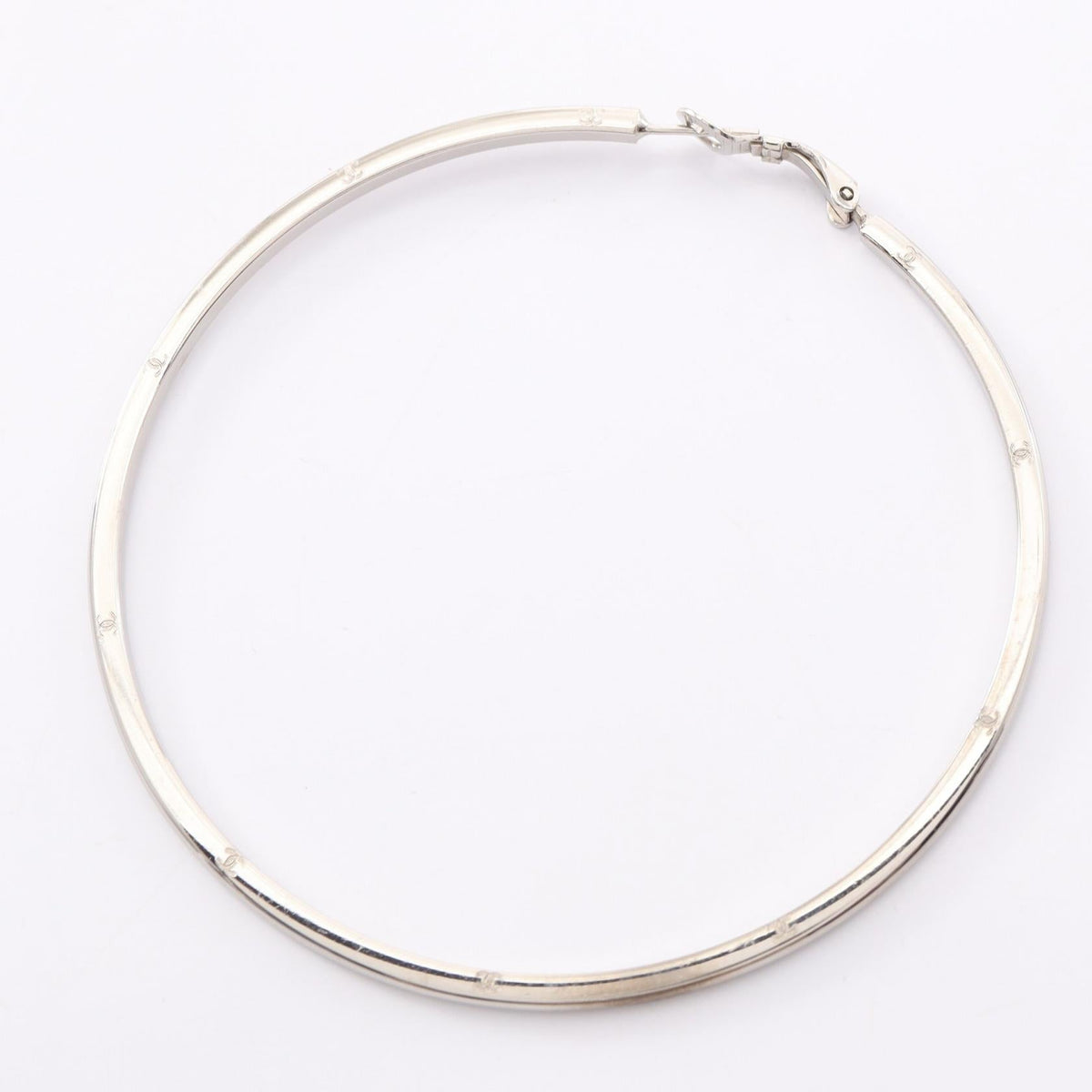 CHANEL Coco Mark · Hoop Earrings