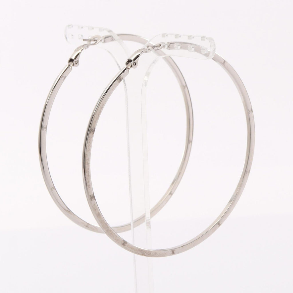CHANEL Coco Mark · Hoop Earrings