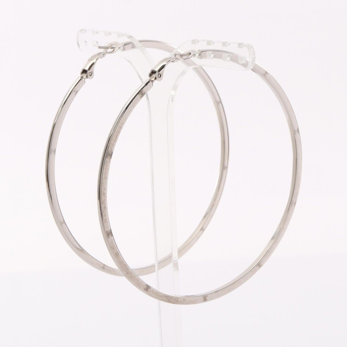 CHANEL Coco Mark · Hoop Earrings