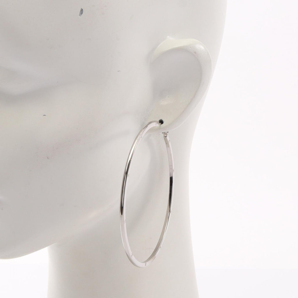 CHANEL Coco Mark · Hoop Earrings