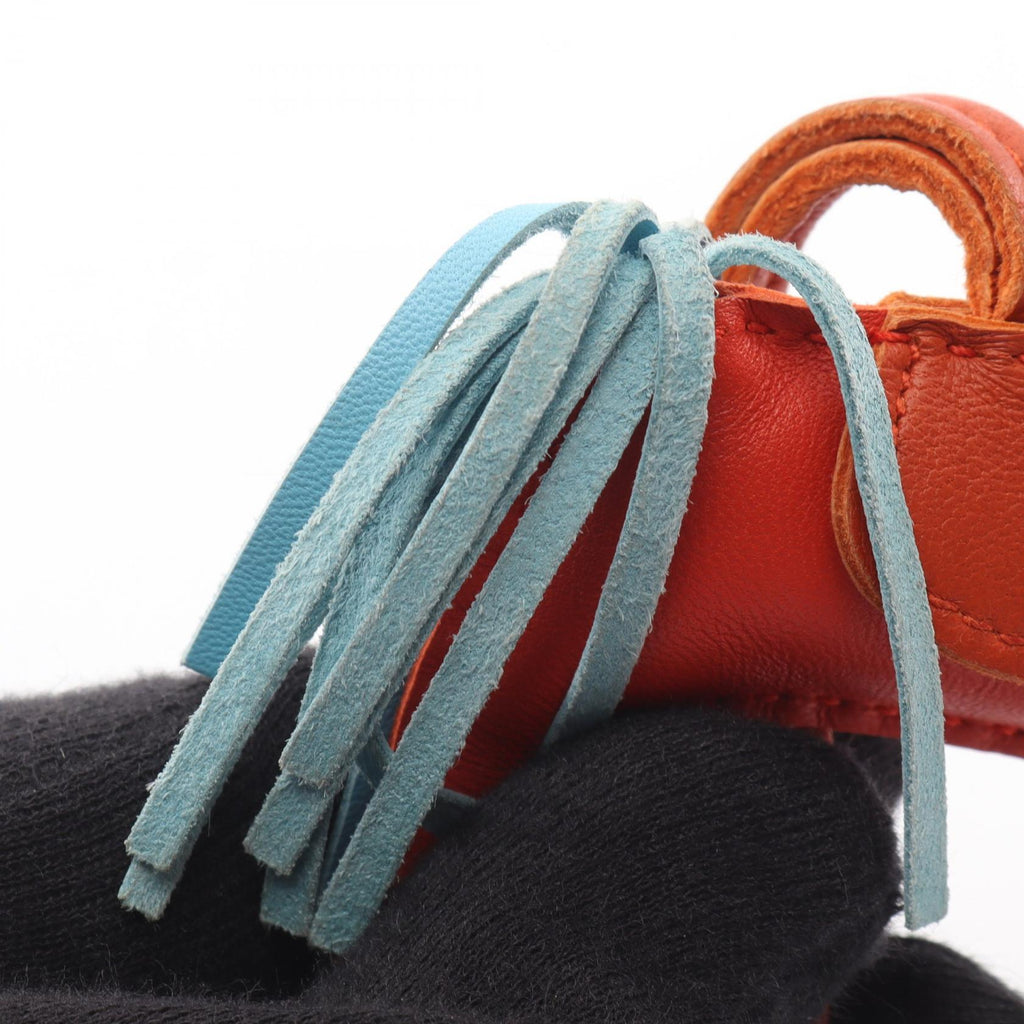 HERMÈS Rodeo PM · Tricolor Agneau Milo Charm