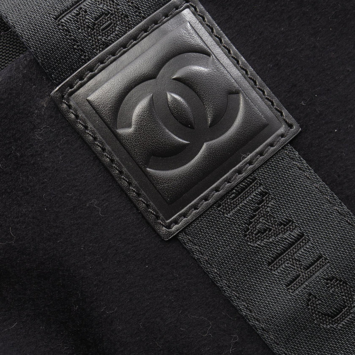 Chanel Sports Line Tote · Wool & Canvas